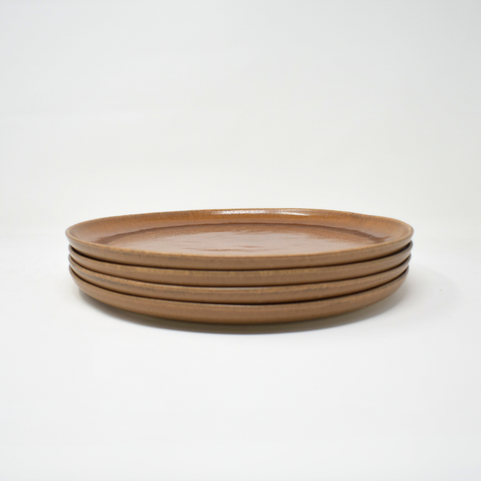 BEJA BRAUN Speiseteller 4er Set