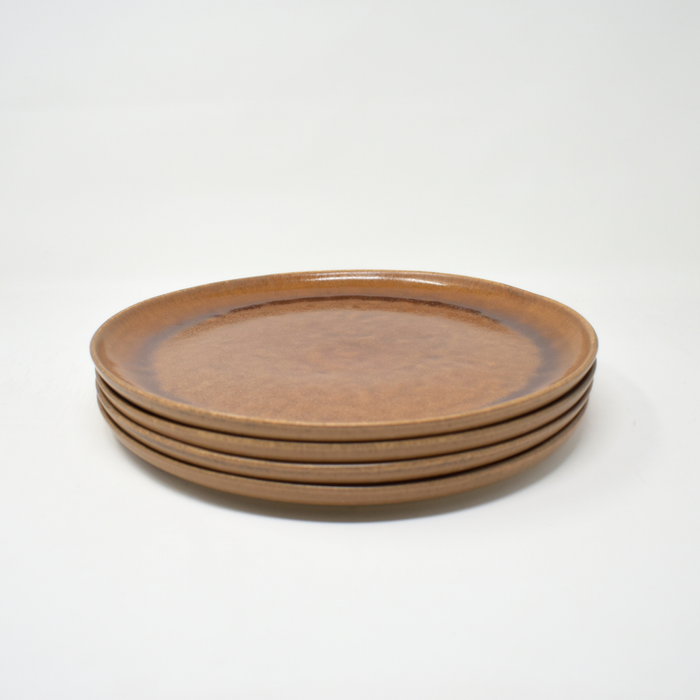 BEJA BRAUN Speiseteller 4er Set