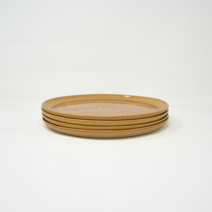 BEJA OCKER Dessertteller 4er Set