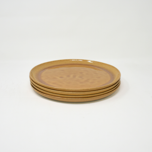 BEJA OCKER Dessertteller 4er Set