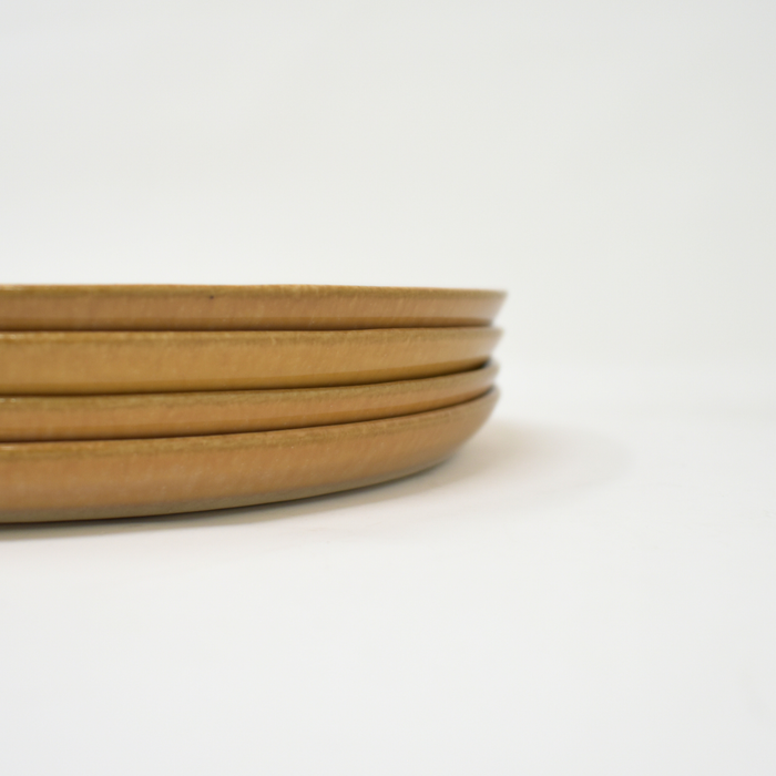 BEJA OCKER Dessertteller 4er Set