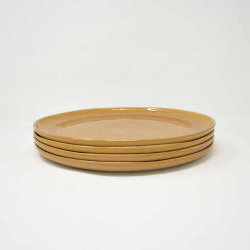 BEJA OCKER Speiseteller 4er Set