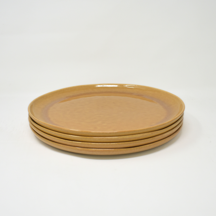 BEJA OCKER Speiseteller 4er Set