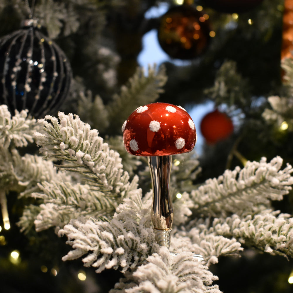 GLASFIGUR FLIEGENPILZ