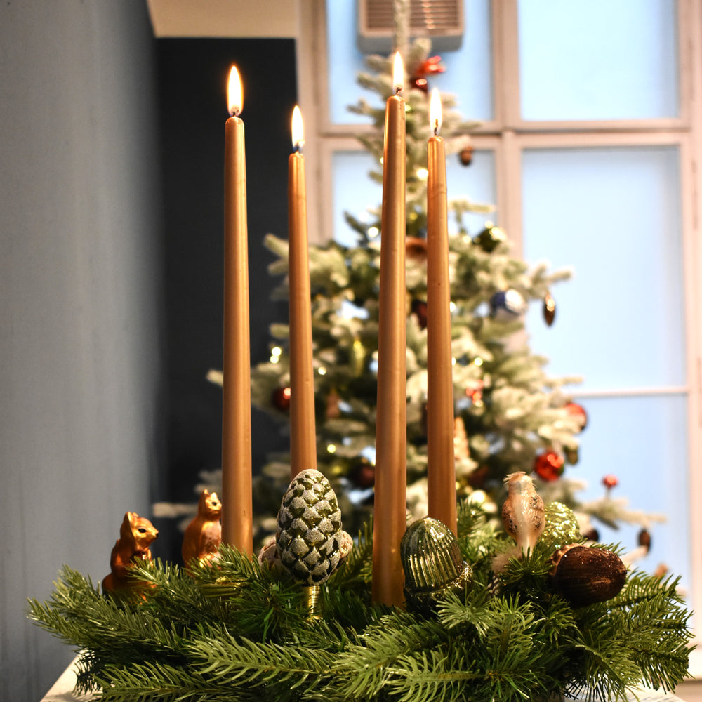 GLASFIGUR ZAPFEN Clip braun