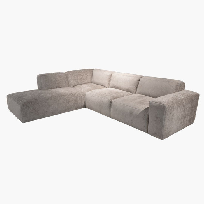 FINO 2,5er Sofa mandel