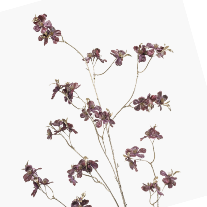 KUNSTPFLANZE  BLOSSOM lila L118cm