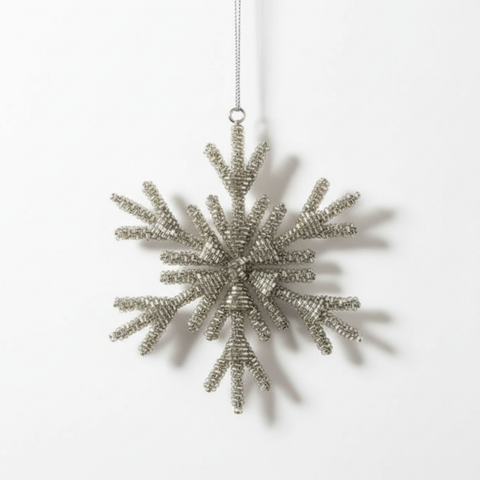 COPO Schneestern silber Ø13cm