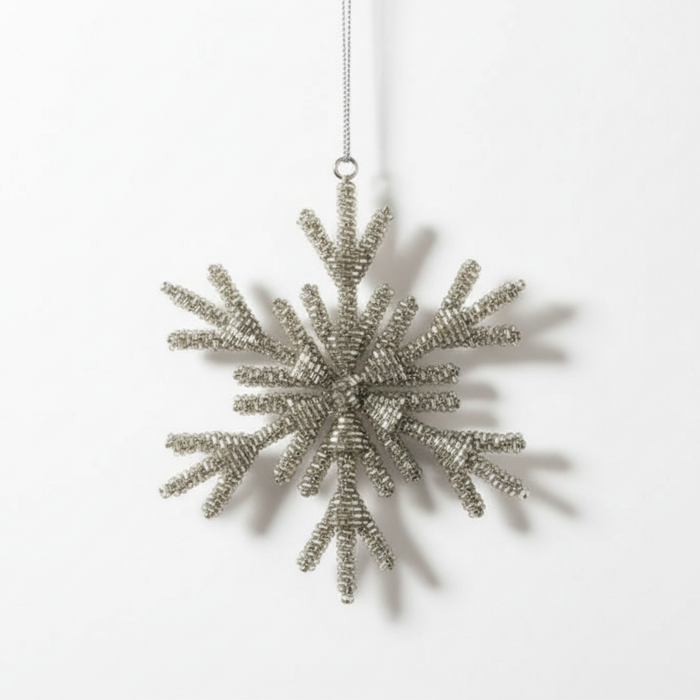 COPO Schneestern silber Ø13cm