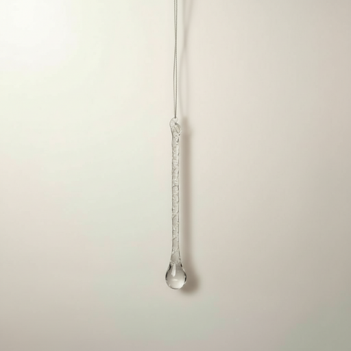 GLASFIGUR TROPFEN gedreht klar