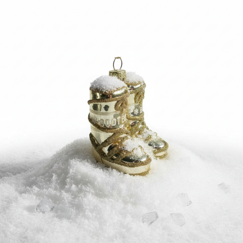 GLASFIGUR SNOW BOOTS  gold