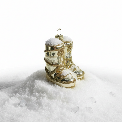 GLASFIGUR SNOW BOOTS  gold