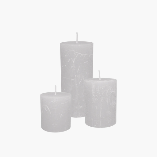 AMINA RUSTIC WEISS Kerze ADVENT