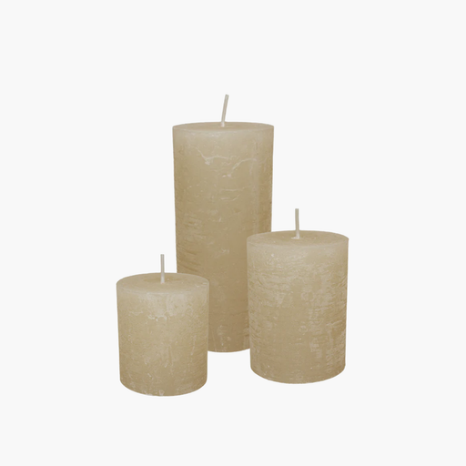 AMINA RUSTIC CREME Kerze ADVENT