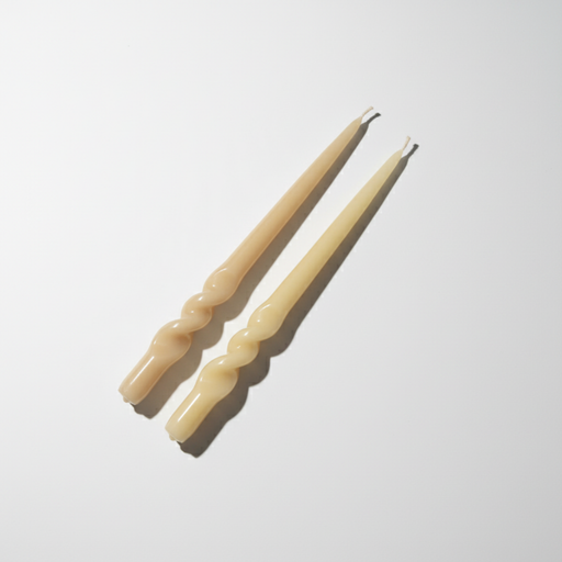 SWIRL Spitzkerze 2er Ø2,2 x H30cm