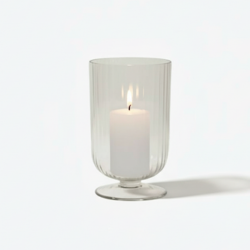 PRIA Windlicht optic Höhe 38 cm, mit Kerze