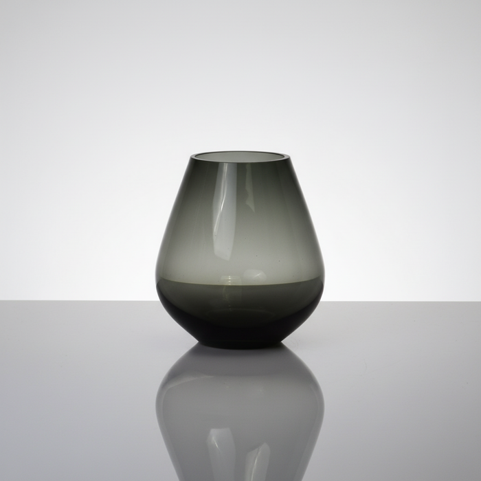 MORO II Vase/Windlicht grau