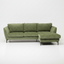 RIO 2er/Rec Sofa salbei