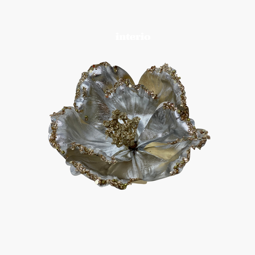 BLÜTE auf Clip metallic