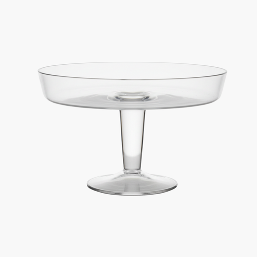 ULMO Glasschale auf Fuß klar