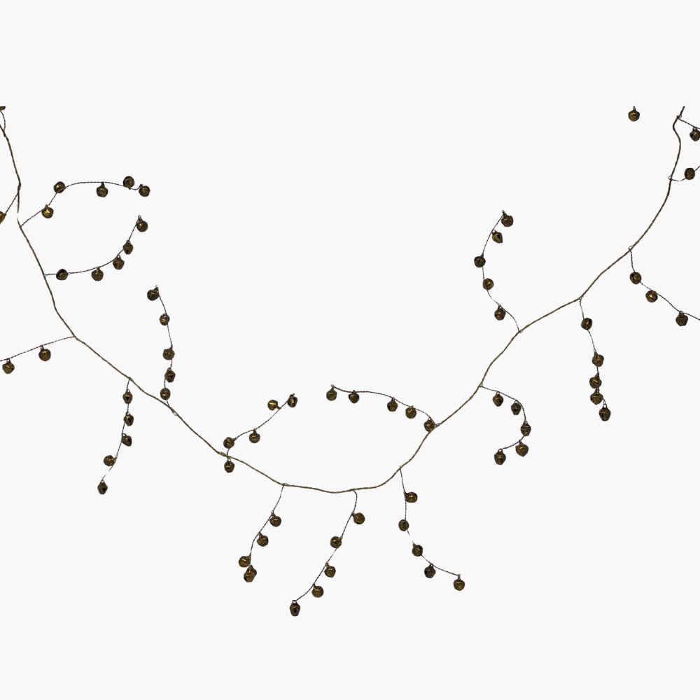 GIRLANDE GLOCKENSTRANG gold 180cm