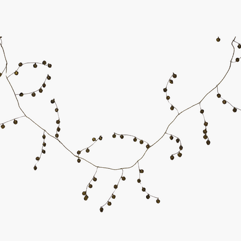 GIRLANDE GLOCKENSTRANG gold 180cm