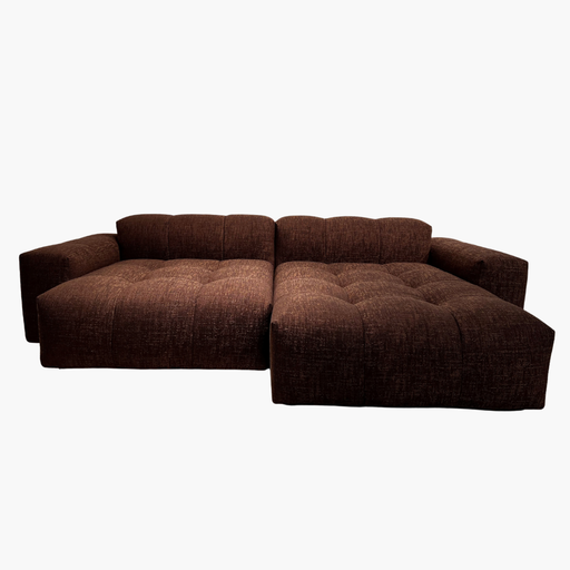 LIAM 1.5er Sofa Rec. rechts umber