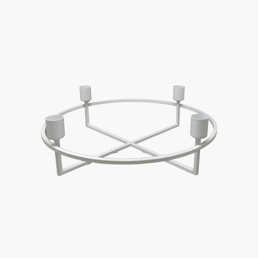 GIRO Kerzenhalter weiß 4er