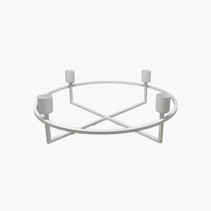 GIRO Kerzenhalter weiß 4er