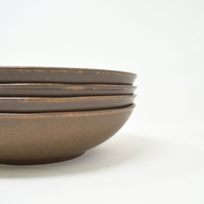 SILK BRAUN Teller tief 4er Set