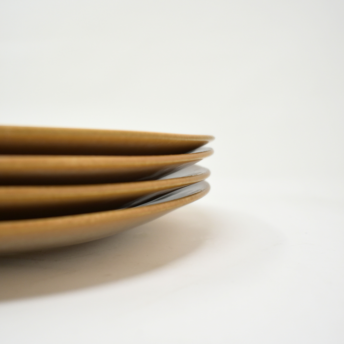 SILK OCKER Dessertteller 4er Set