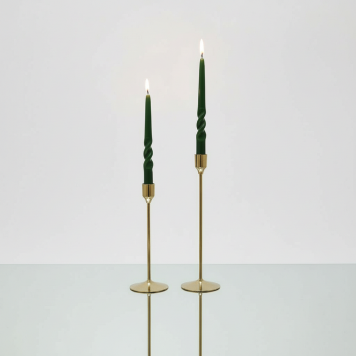 SWIRL Spitzkerze 2er Ø2,2 x H30cm