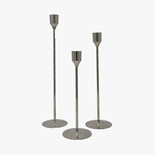 VITO Kerzenhalter silber