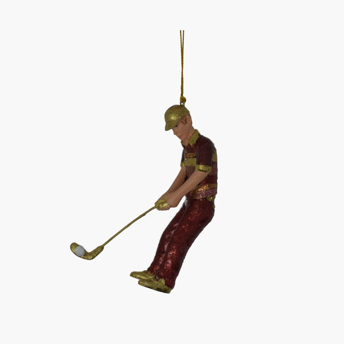 HENRY Golfspieler dunkelrot