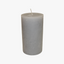 KYRILLA RUSTIC H.Grau Kerze H18