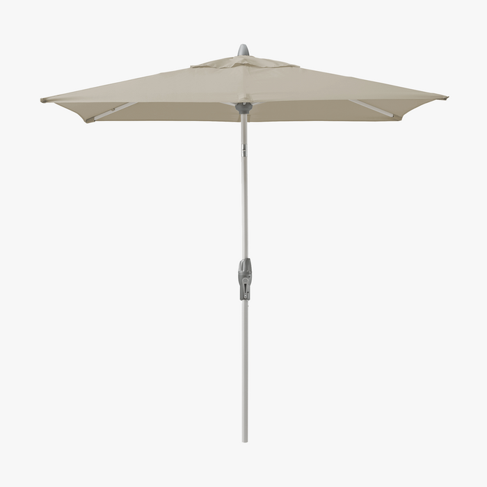 SHELL TURN QUADER Terrassenschirm taupe