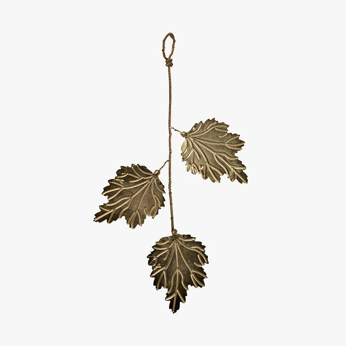AHORNBLATT HÄNGER gold 13cm