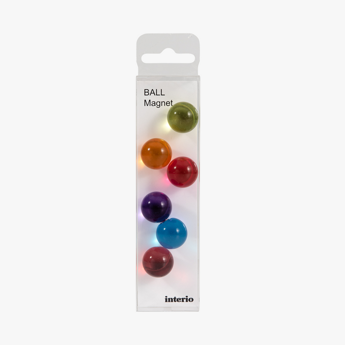 BALL Magnet 6er Set multicolor