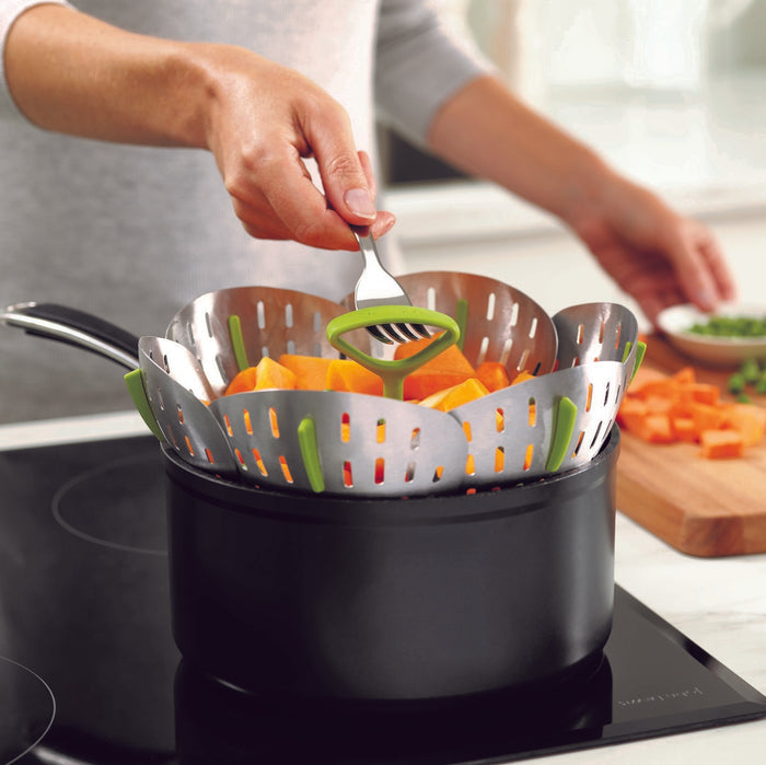 BLOOM Dampfgareinsatz Edelstahl