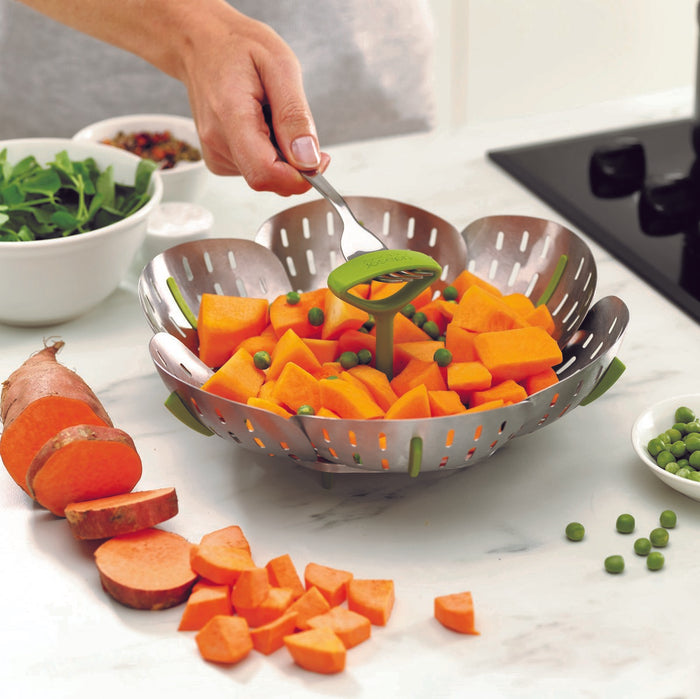 BLOOM Dampfgareinsatz Edelstahl