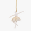 FALTORNAMENT Ballerina weiss/gold