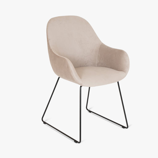 LINA STYLE Armlehnstuhl Samt