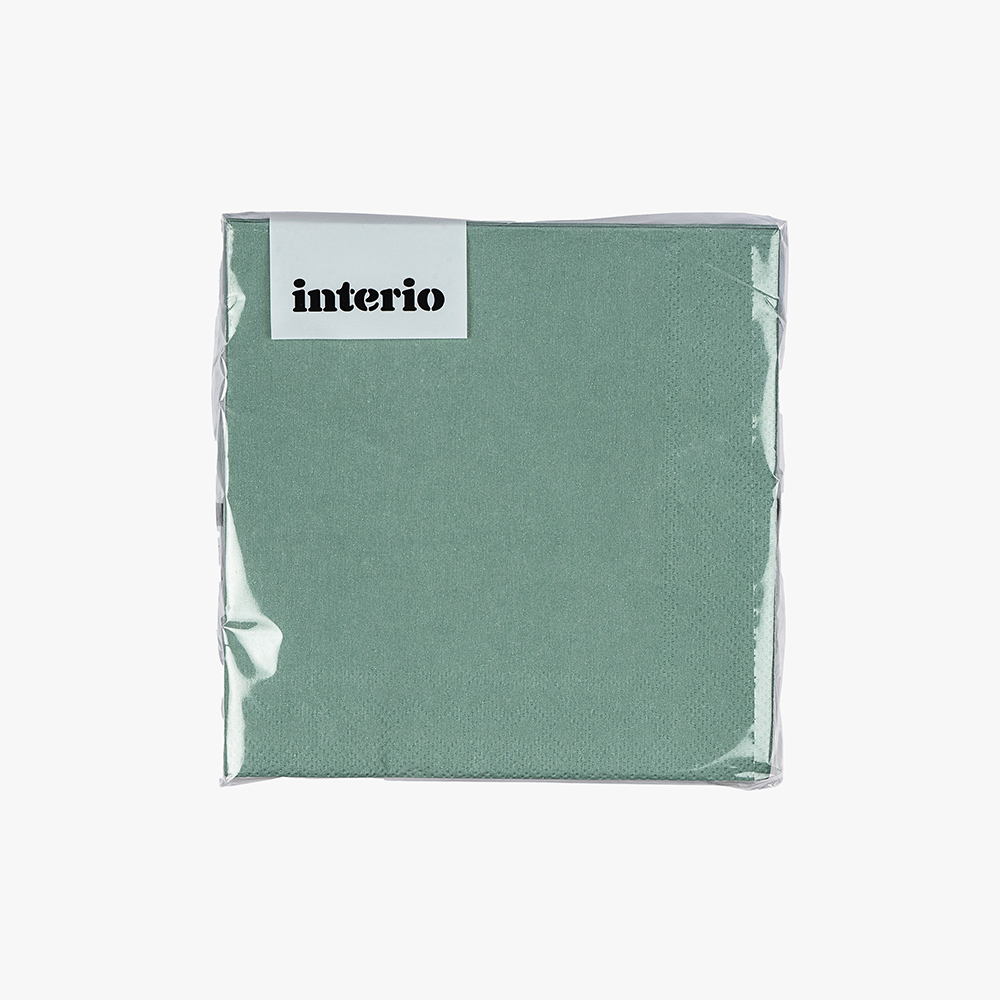 Zitronen-Papierservietten – 40 Stück, Einweg-Partyservietten Mit Blau-weißem Design | Für Mottopartys & Feiern