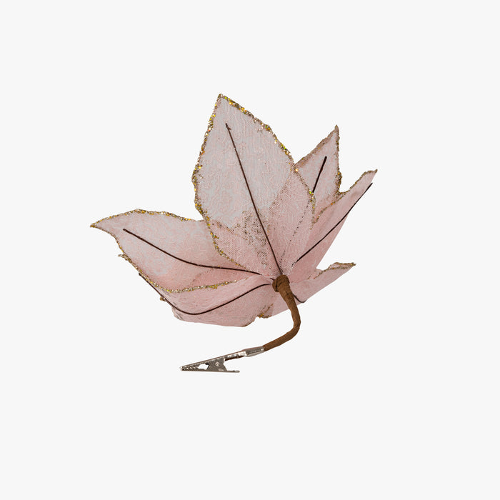 WEIHNACHTSSTERN auf Clip rose